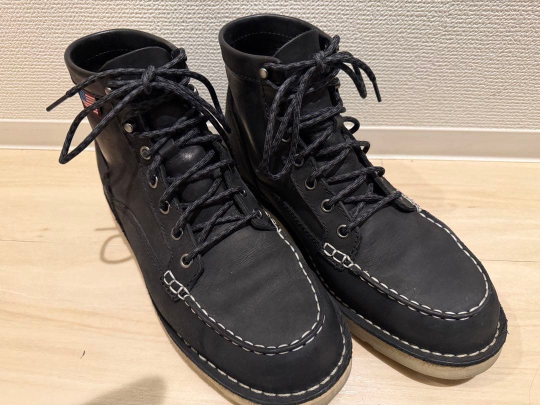 Danner BULL RUN MOC TOE 6 BLACK ダナー