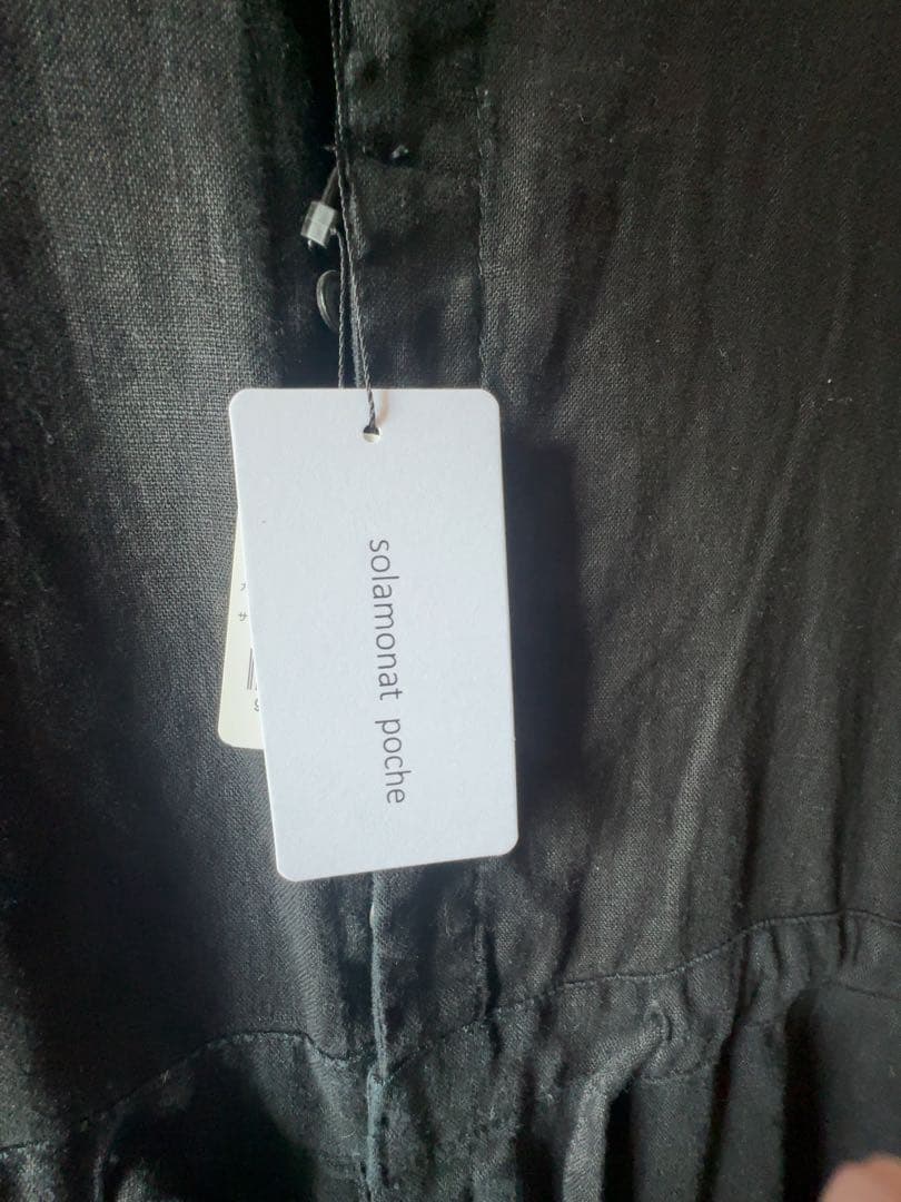 新品未使用　ソラモナポッシェ　リネン　オールインワン