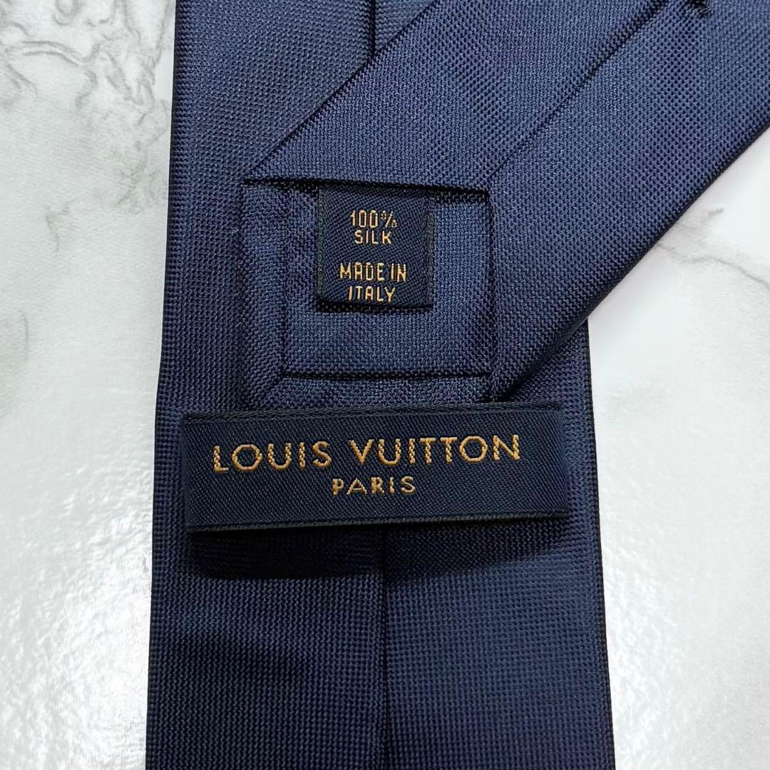 ✨極美品✨ 激レア LOUISVUITTON×NBA ネクタイ シルク ネイビー