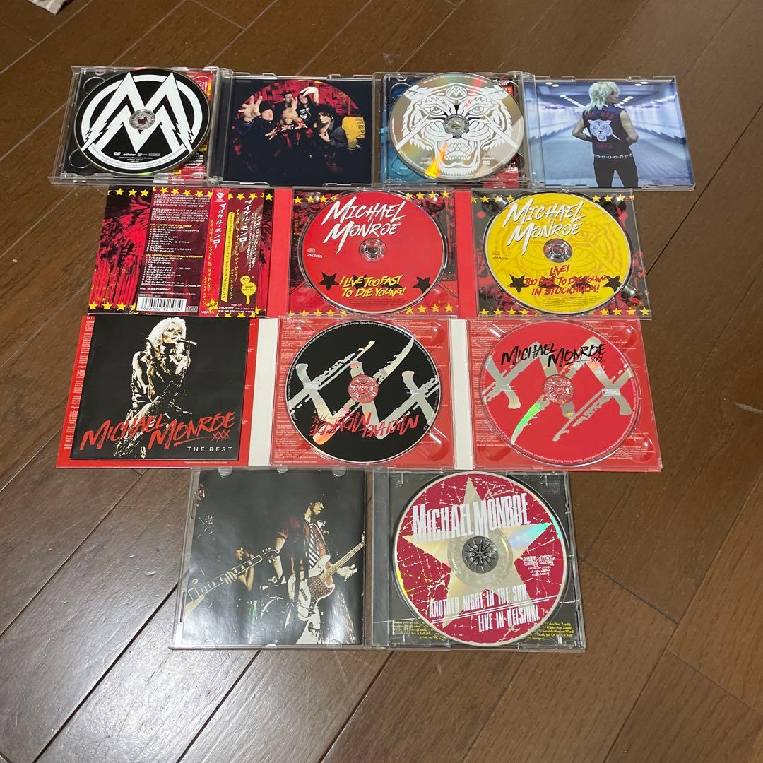 Michael Monroe CDコレクション