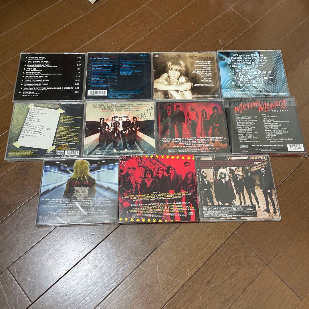 Michael Monroe CDコレクション