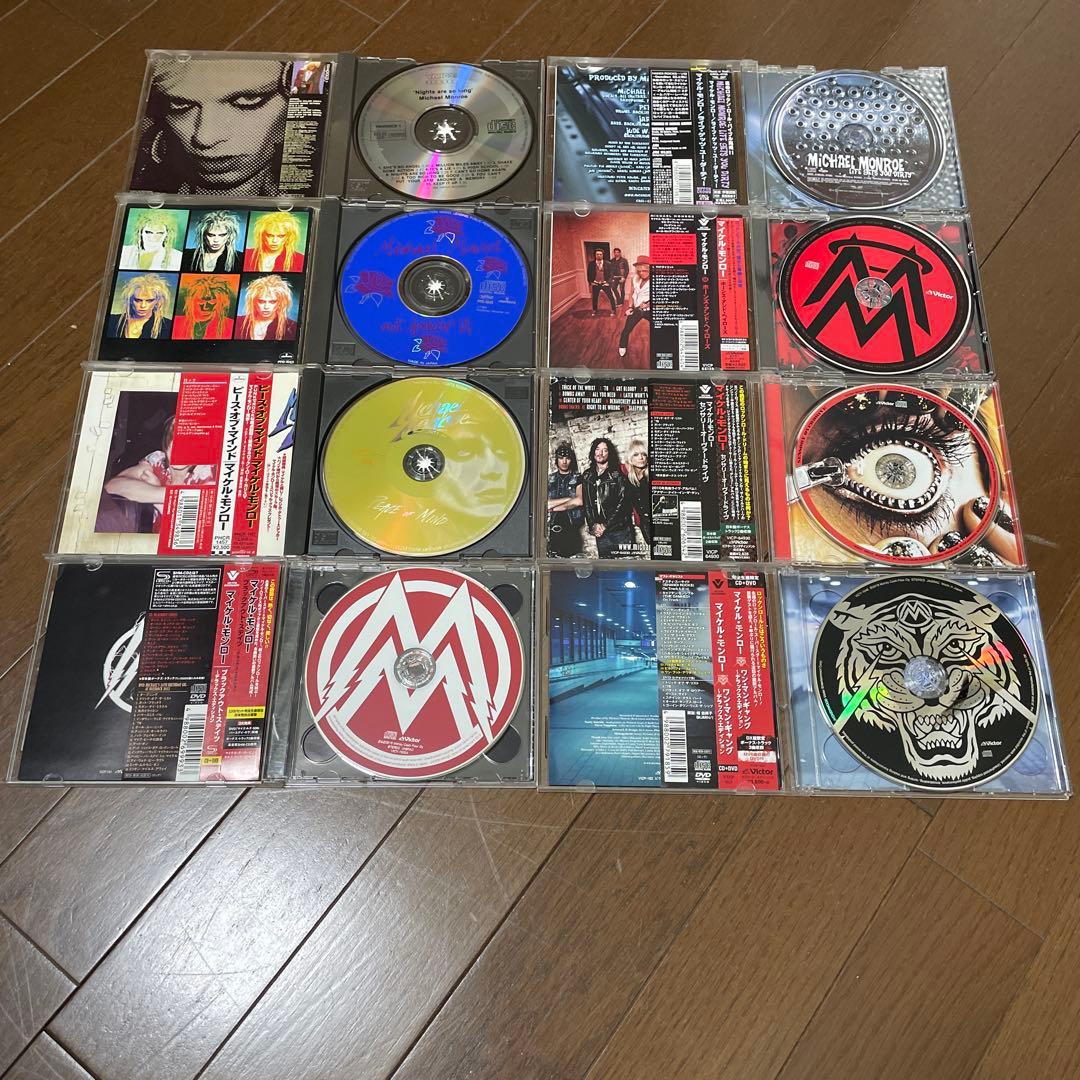 Michael Monroe CDコレクション