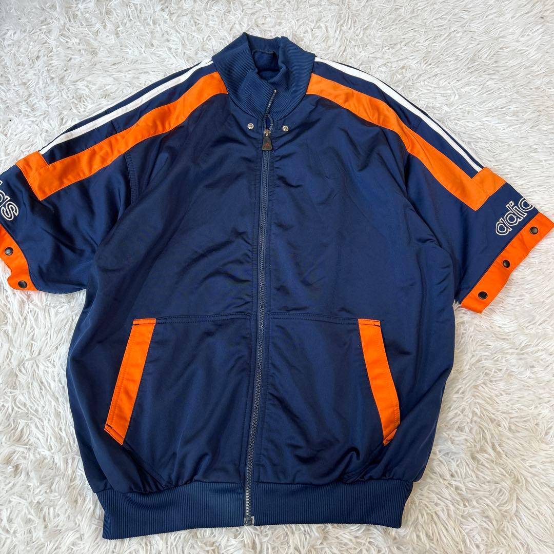激レア！　アディダス　セットアップ　ネイビー　オレンジ　L y2k