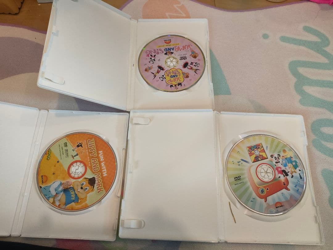 DWE トランポリン　DVD 3本セット　ジッピー