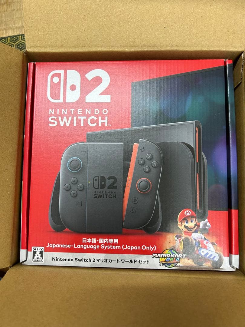 即発送 ニンテンドースイッチ2 日本語マリオカートワールド セット