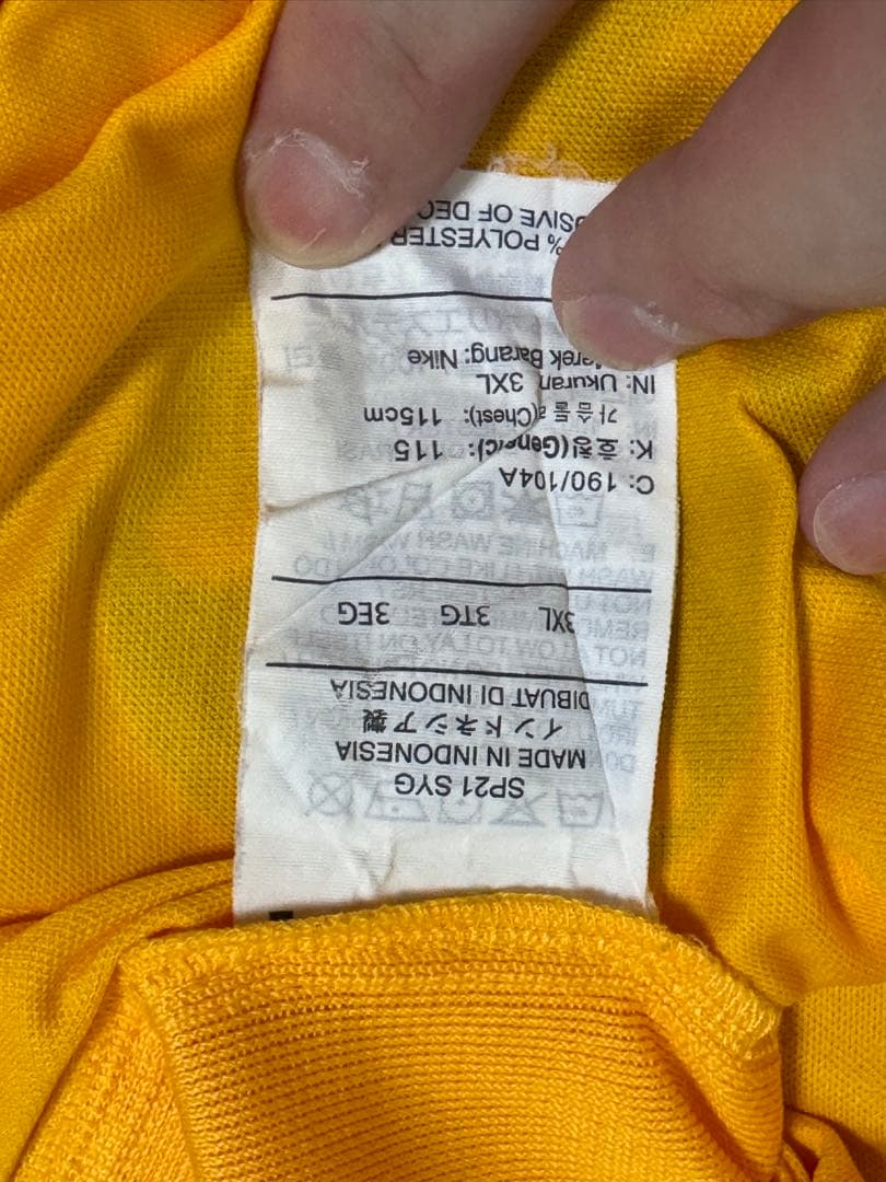 30周年記念鹿島アントラーズNikeサードユニフォー3XL 背番号No.18