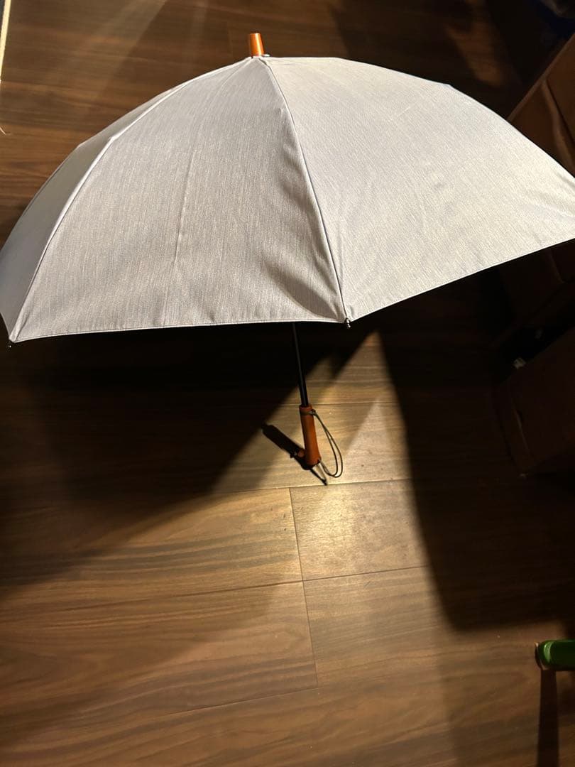 SUN PASTEL 100 晴雨兼用長傘 グレー