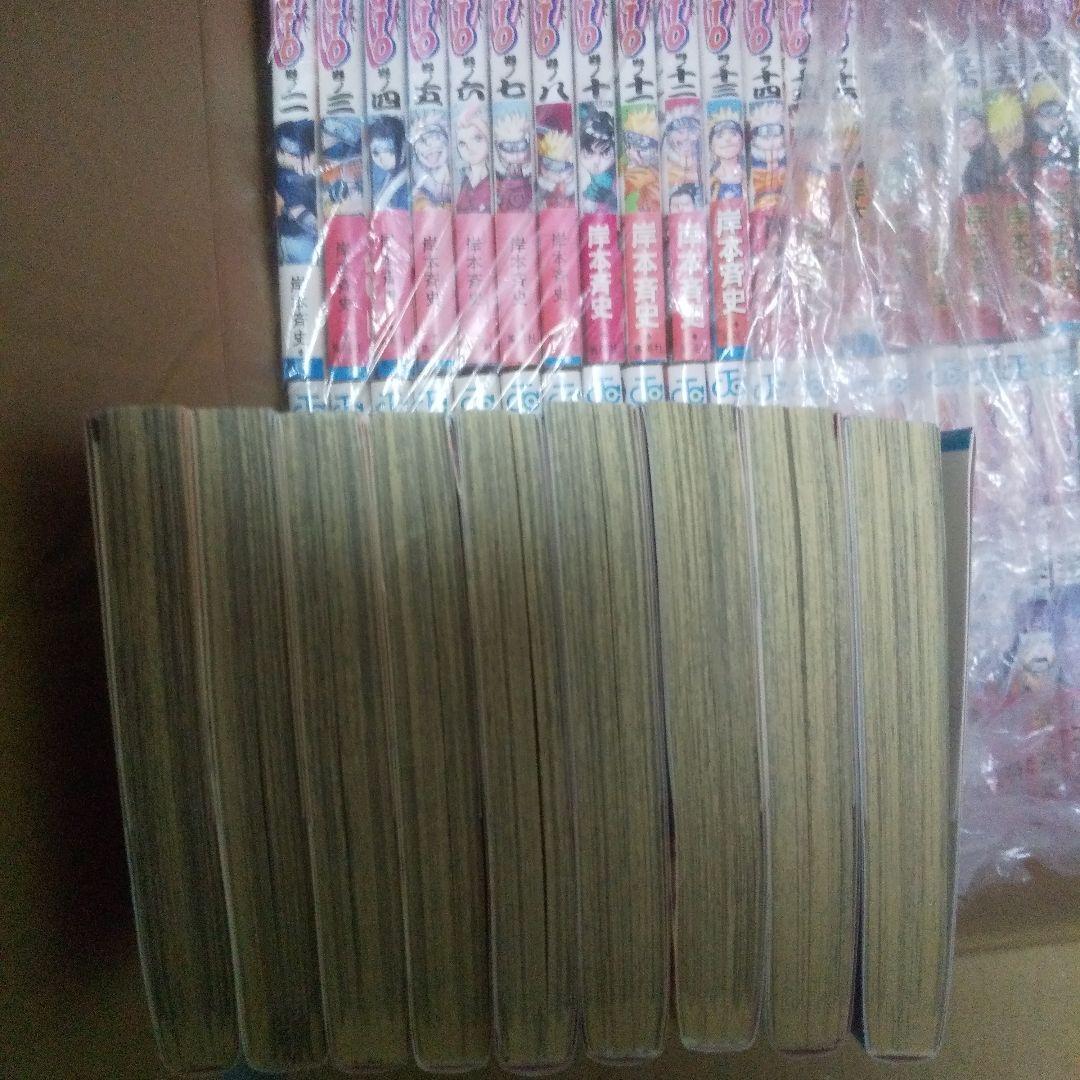 NARUTO ナルト 全巻セット2～72巻 全初版 帯付き 11巻のみチラシ無し