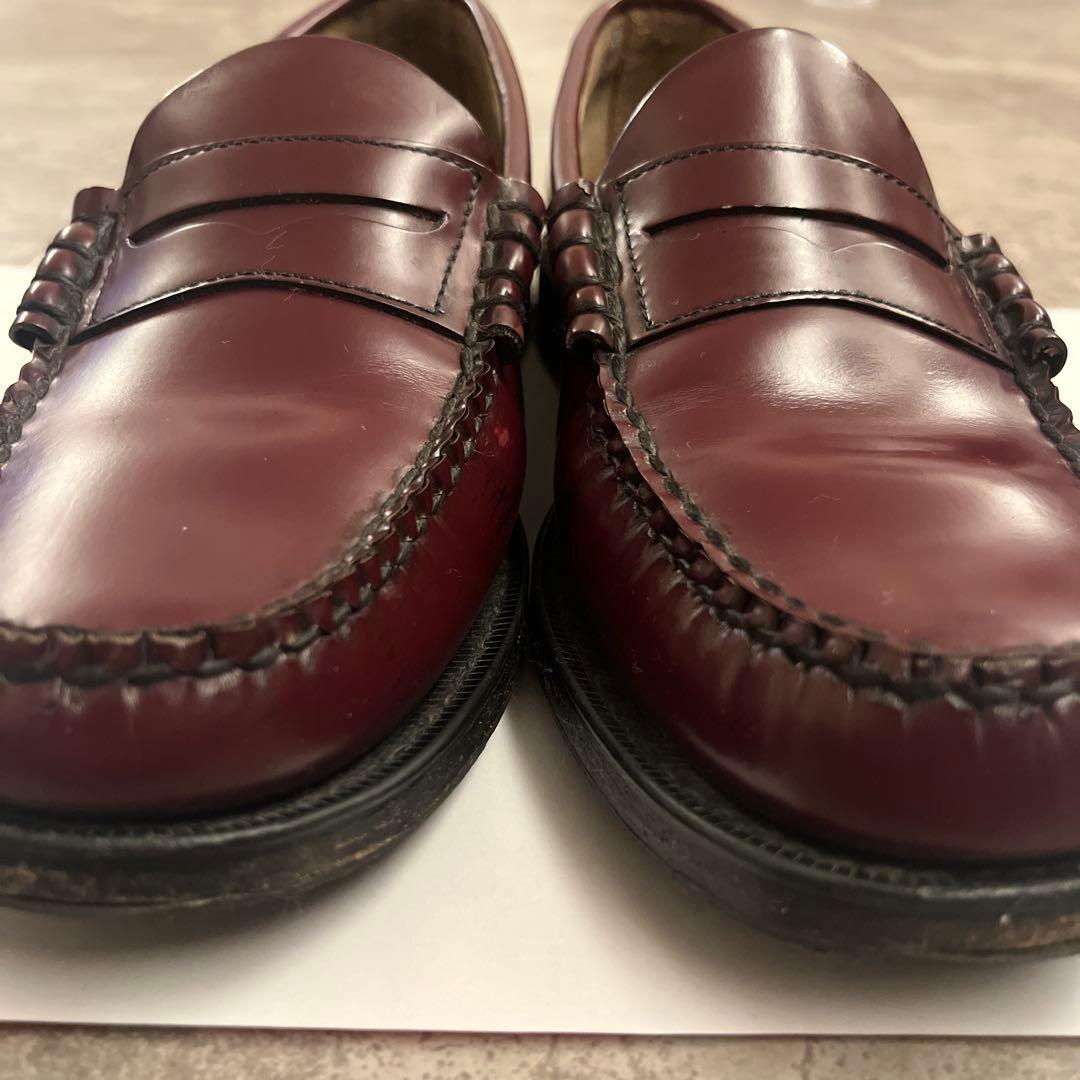 ジーエイチバス　ローファー　バーガンディ　7 1/2