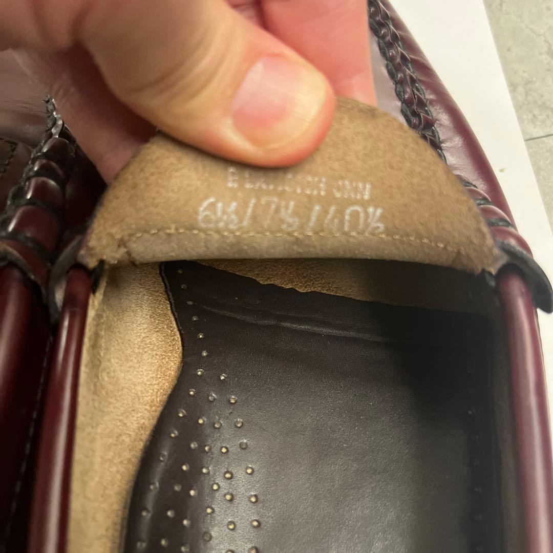 ジーエイチバス　ローファー　バーガンディ　7 1/2