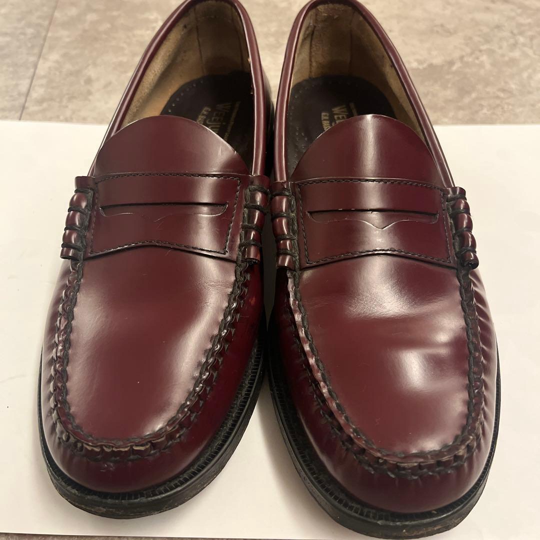 ジーエイチバス　ローファー　バーガンディ　7 1/2