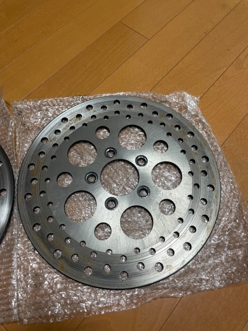 ０３年スポーツスター　ブレーキローター前後セット