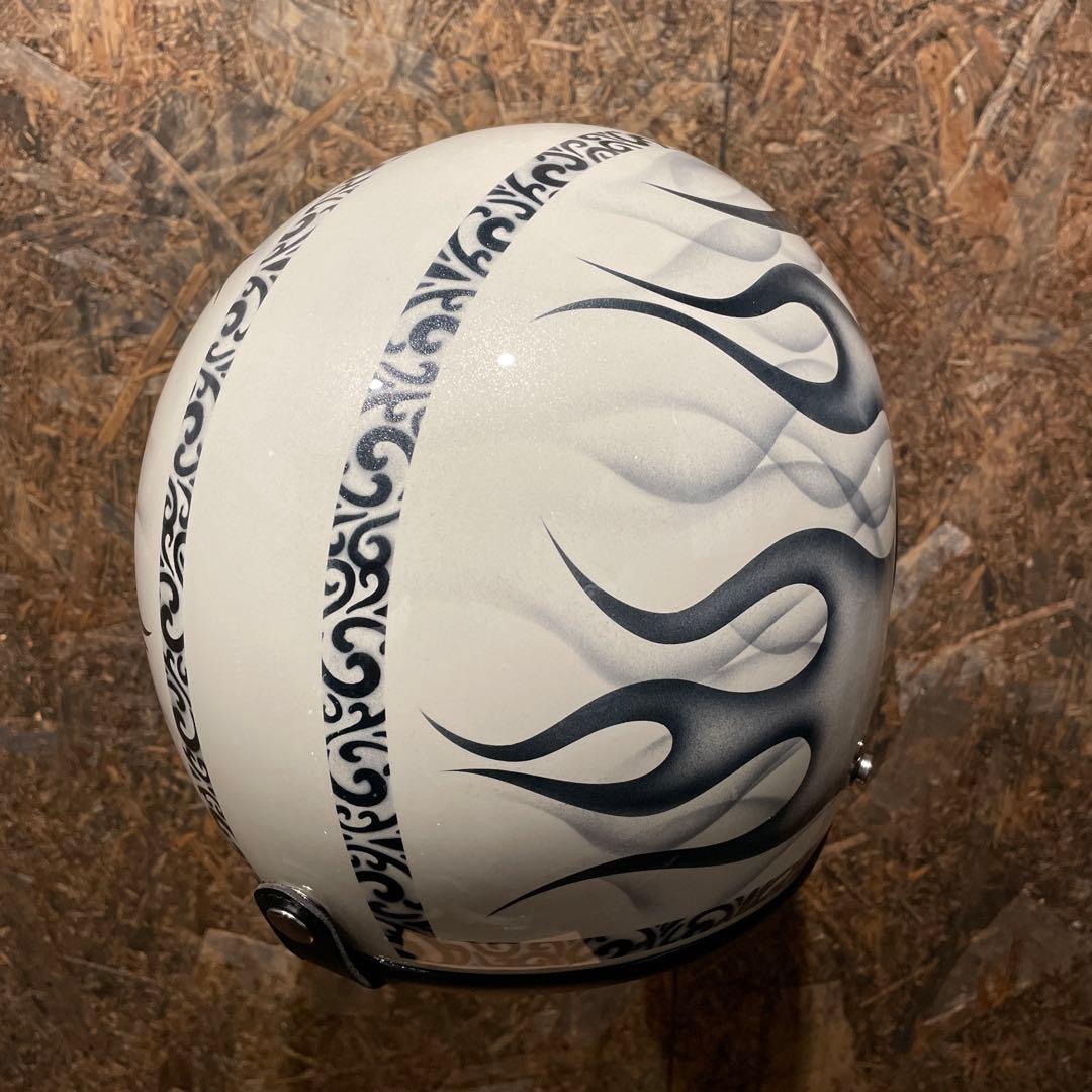 【新品未使用一点物】ジェットヘルメット　12月31まで13000→10000