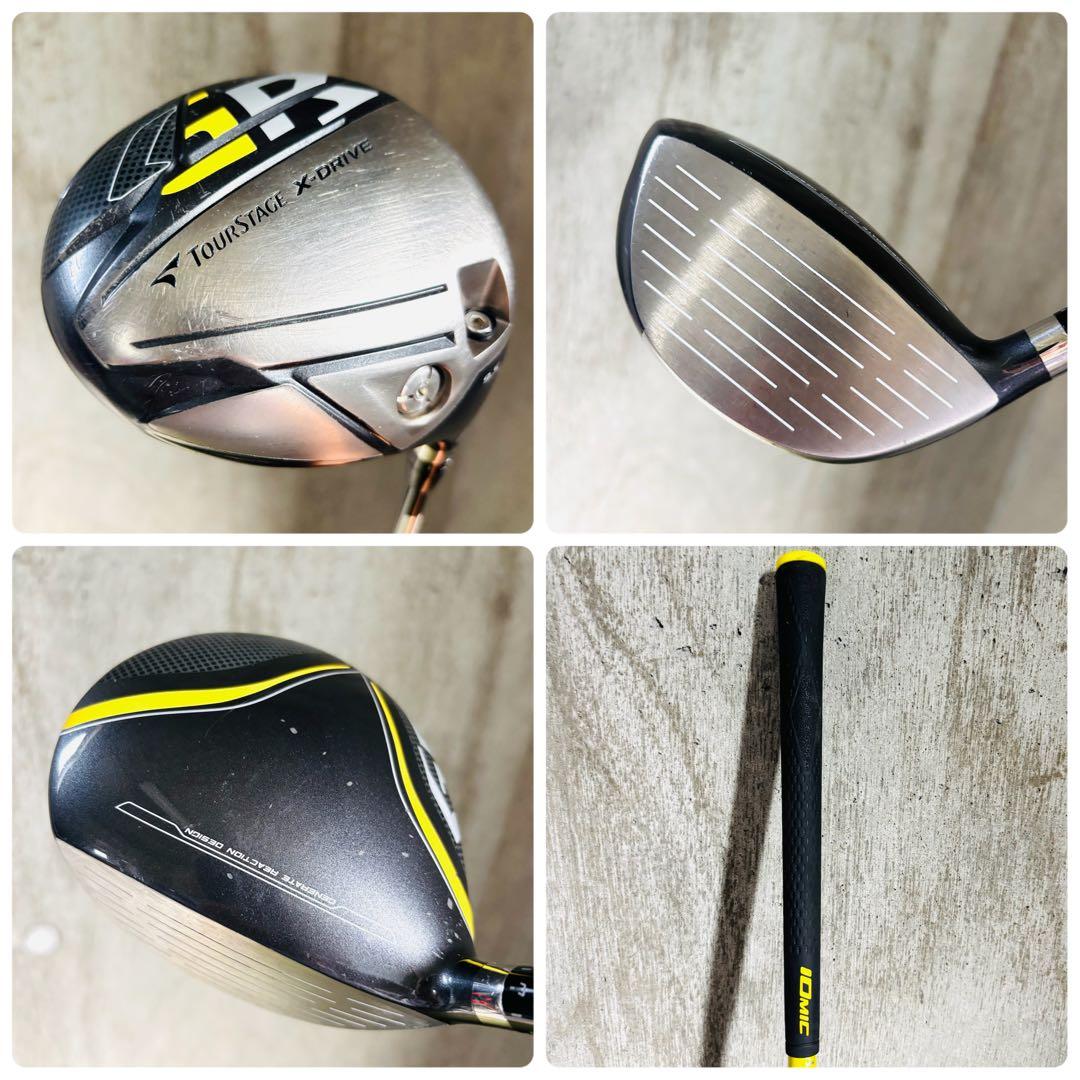 ☆美品☆ メンズゴルフセット ツアーステージ mactec 10本