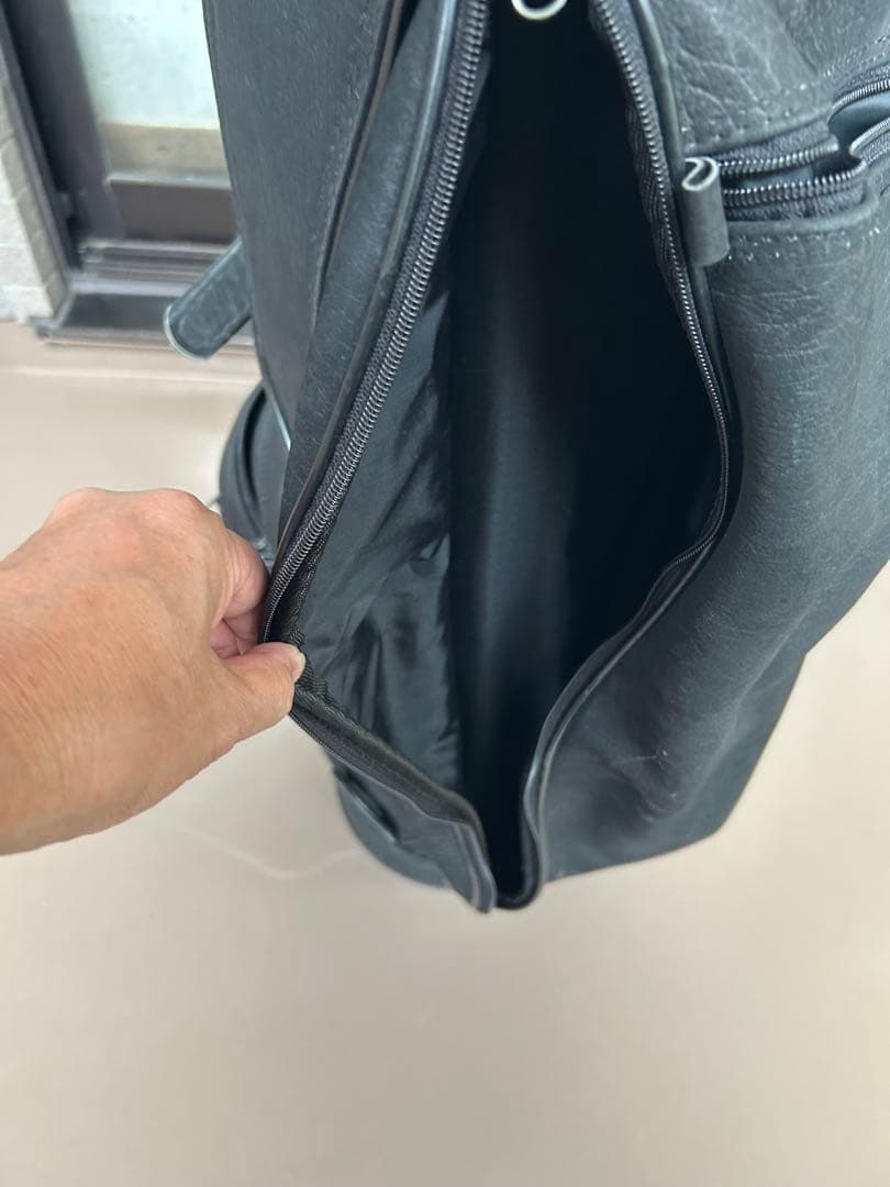 【希少】40年前海外購入 象革製ゴルフバッグ ※ヴィンテージ品