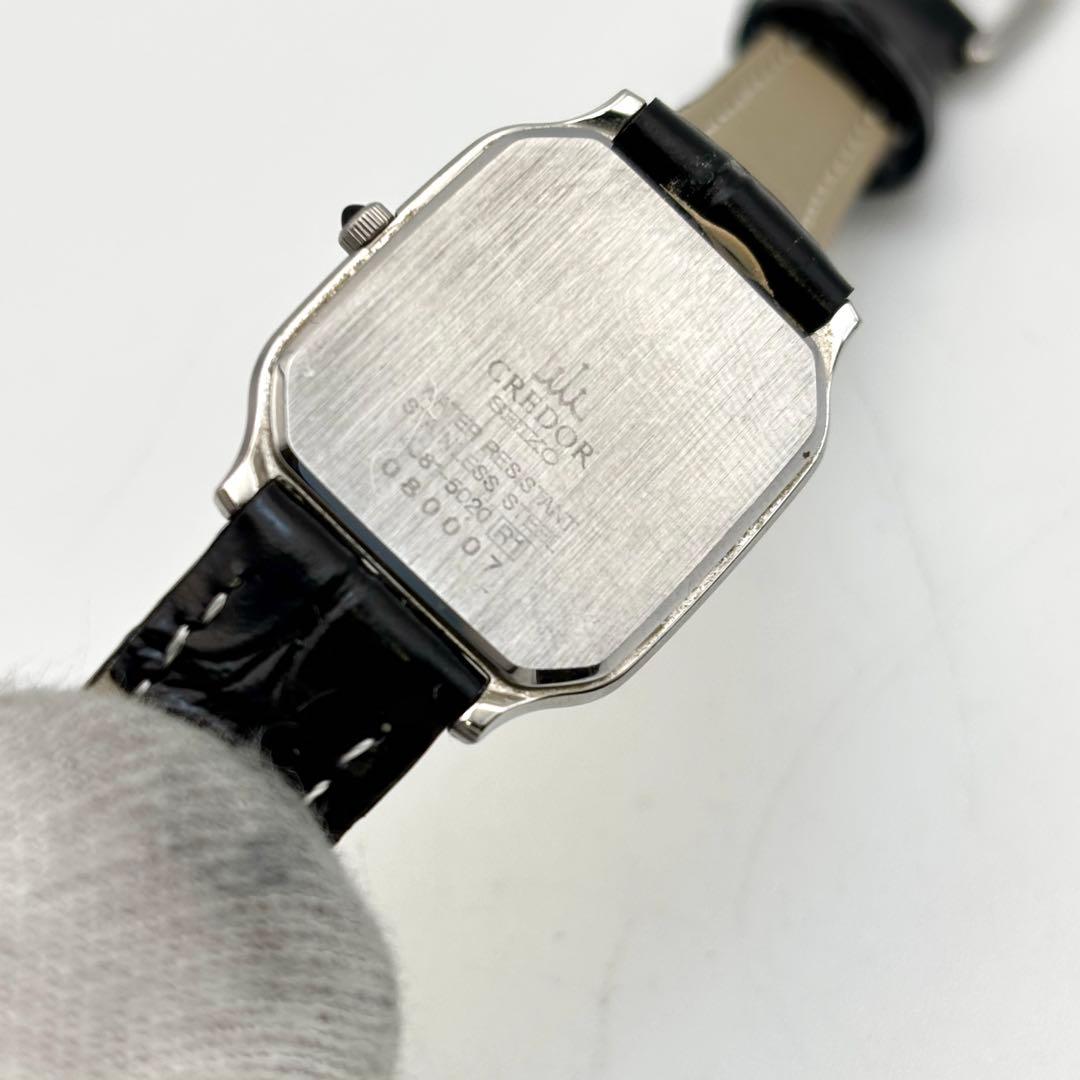 稼働✨SEIKO CREDOR 腕時計 レディース 新品ベルト レディース