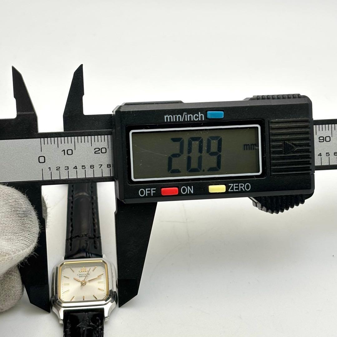 稼働✨SEIKO CREDOR 腕時計 レディース 新品ベルト レディース