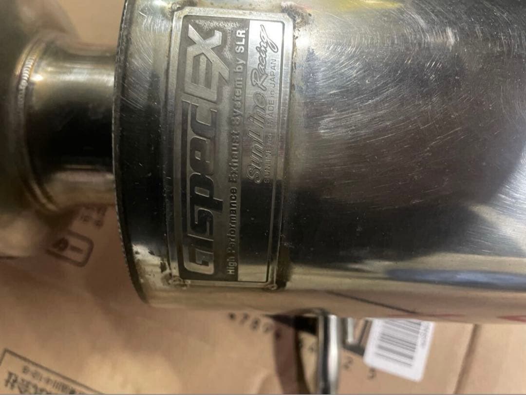 zc31s サンラインレーシング　gtspec マフラー