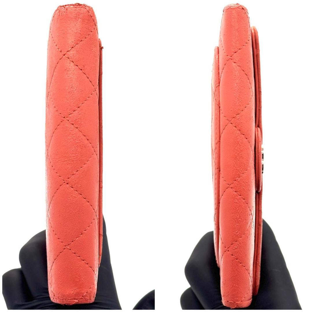 R*⭐様 CHANEL　二つ折り財布 クラシックマトラッセ ココマーク キルティ