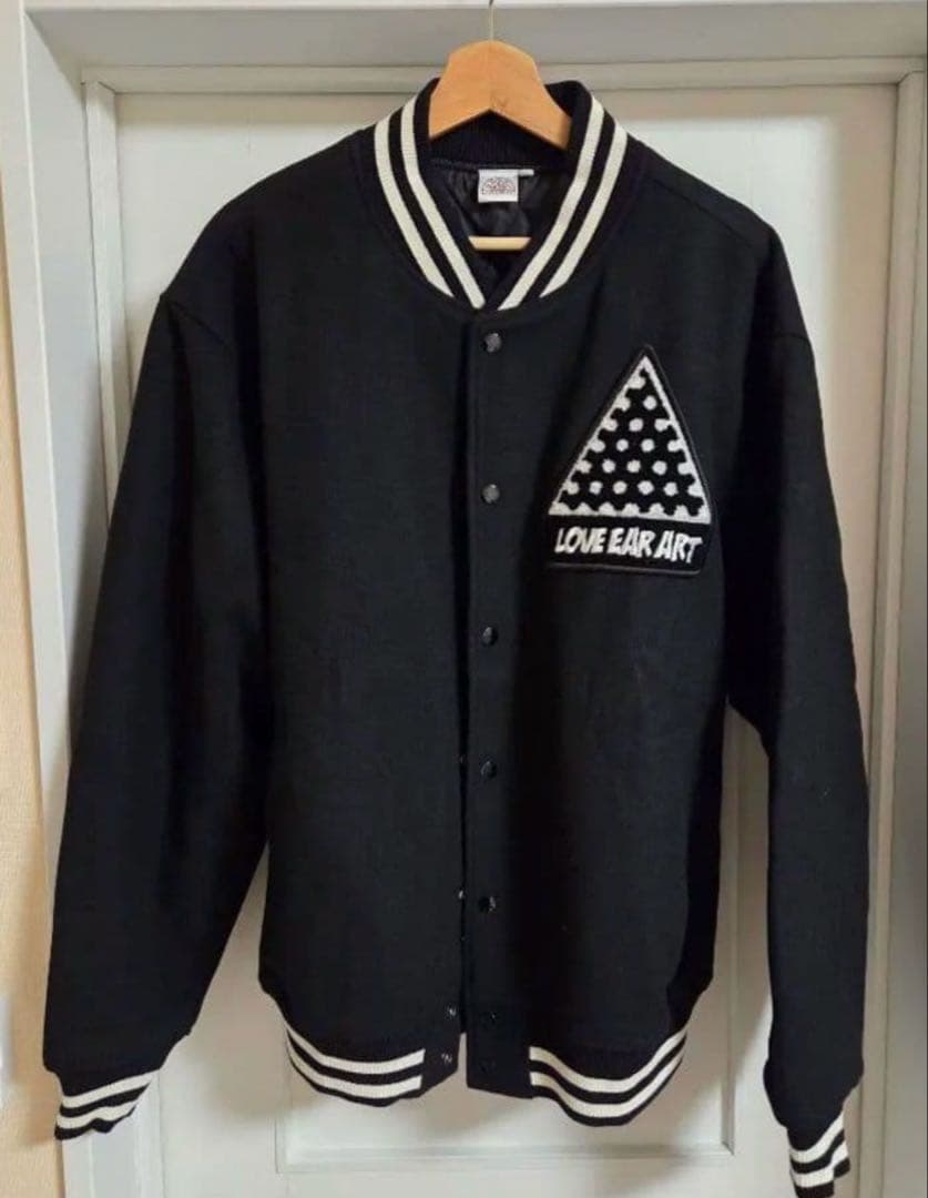 【LOVE EAR ART】キムタク着用 50着限定 スタジャン ブラック XL