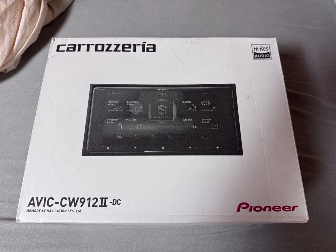 Pioneer カロッツェリア　サイバーナビ　ナビ　AVIC-CW912Ⅱ-DC