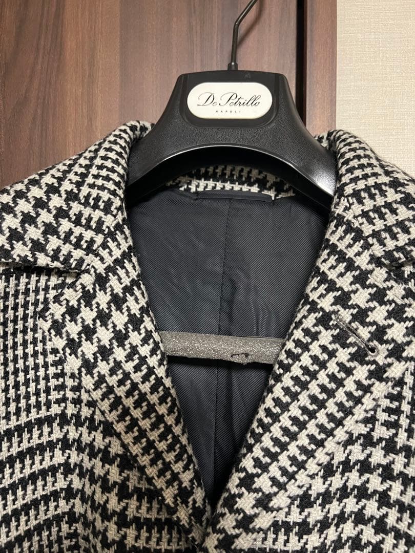 De Petrillo バルカラー ベルテッド コート