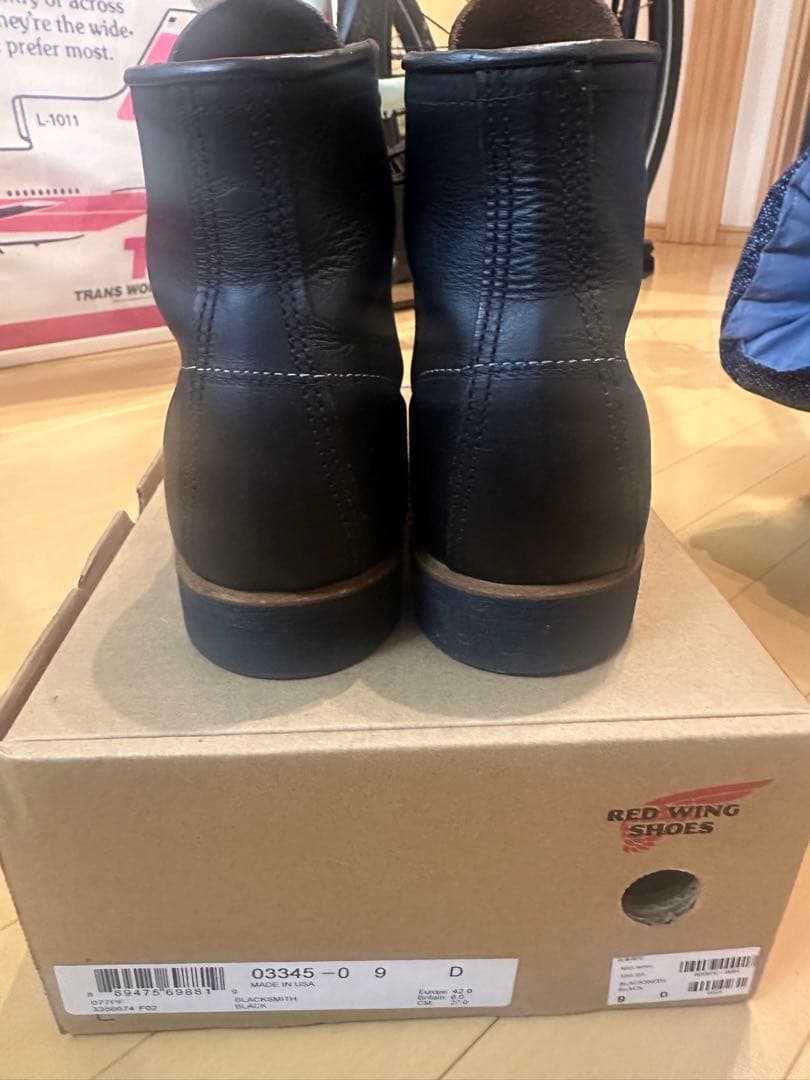 redwing Black Smith 9D 極美品（1日使用）03345-0