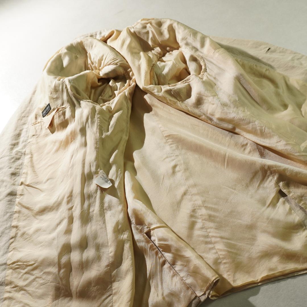 GIORGIO ARMANI リネン素材シングルセットアップスーツ/UW164