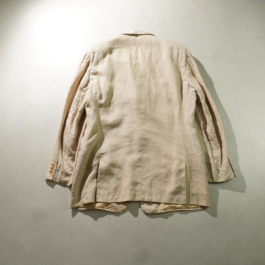 GIORGIO ARMANI リネン素材シングルセットアップスーツ/UW164