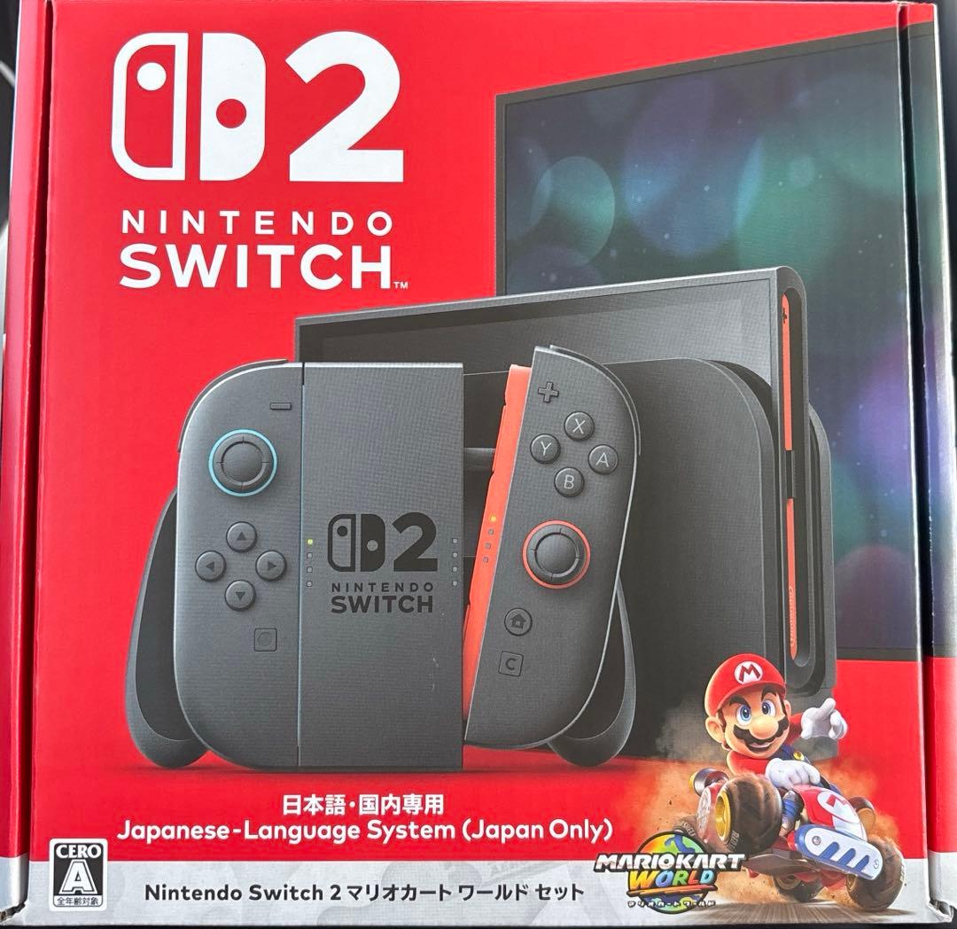 Nintendo switch2 本体 マリオカート ワールド セット