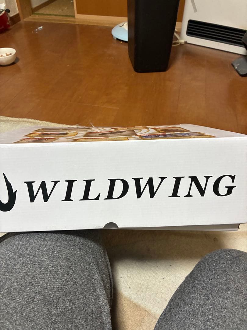 WILDWING 黒 厚底ブーツ