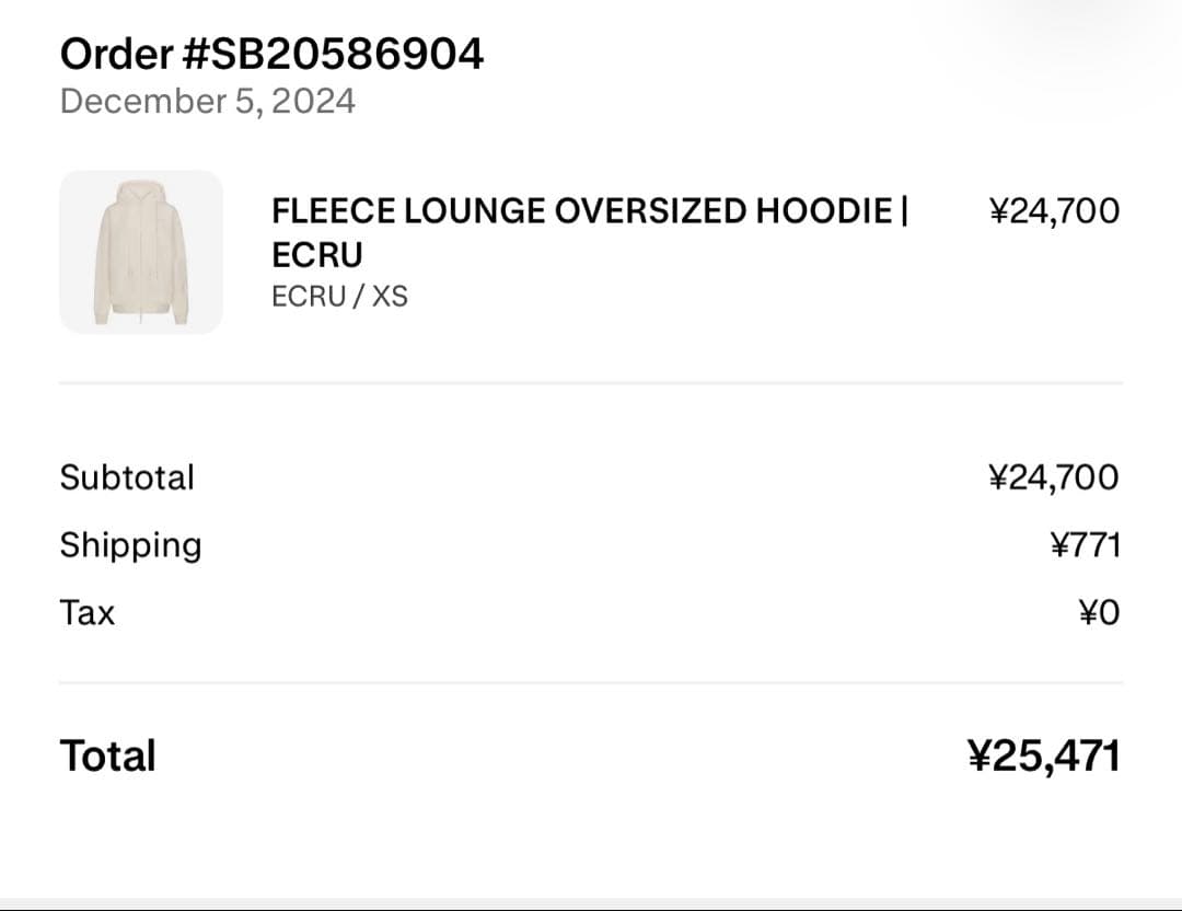 トップス SKIMS FLEECE LOUNGE OVERSIZED HOODIE