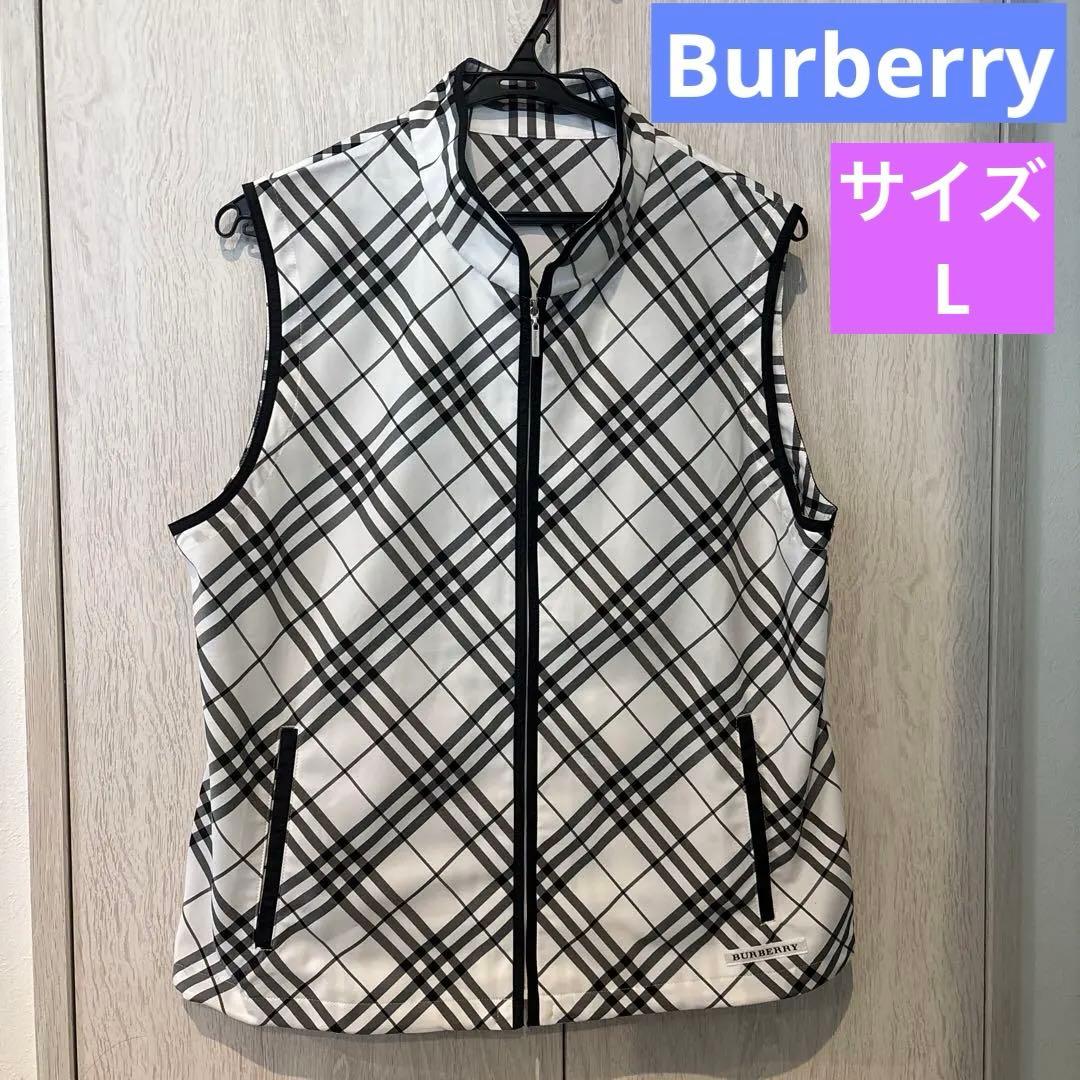 Burberry バーバリー　ゴルフ　ベスト　L