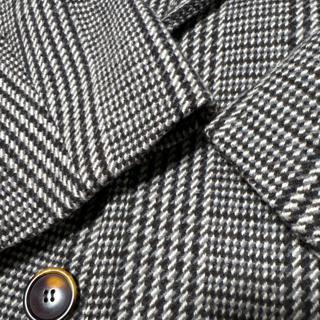 【美品】ジャーナルスタンダードレリュームダブルカラーチェックコートオーバーサイズ