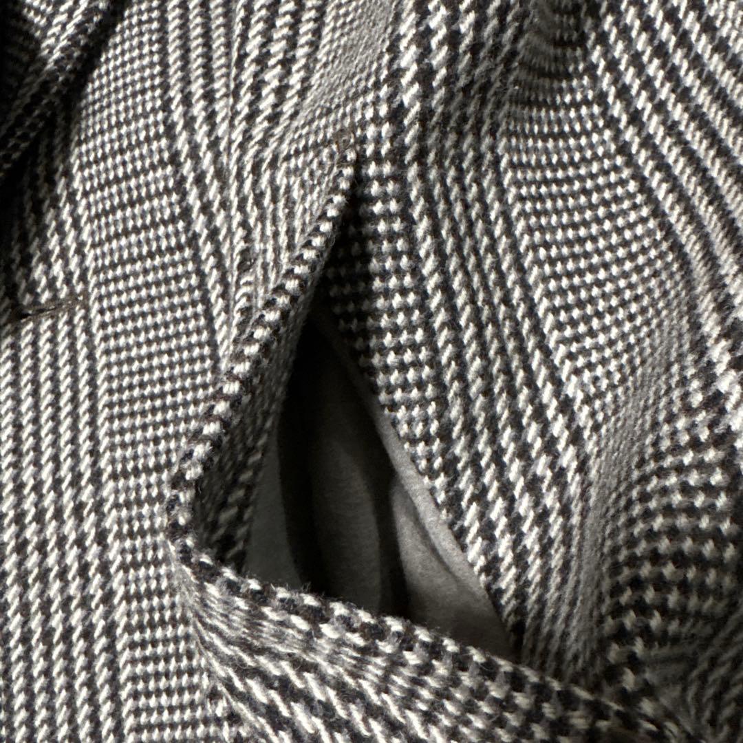 【美品】ジャーナルスタンダードレリュームダブルカラーチェックコートオーバーサイズ