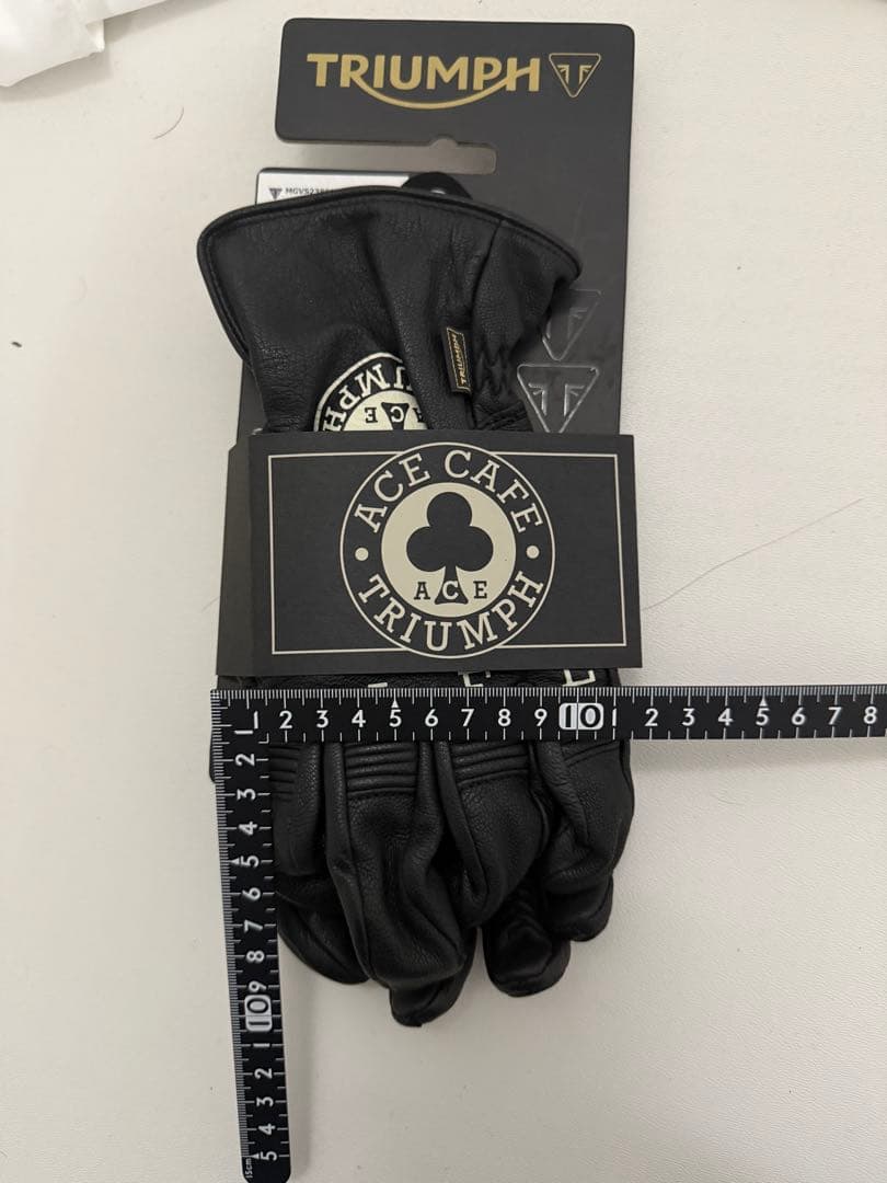 ACE CAFE PRINTED LEATHER GLOVE グローブ Lサイズ