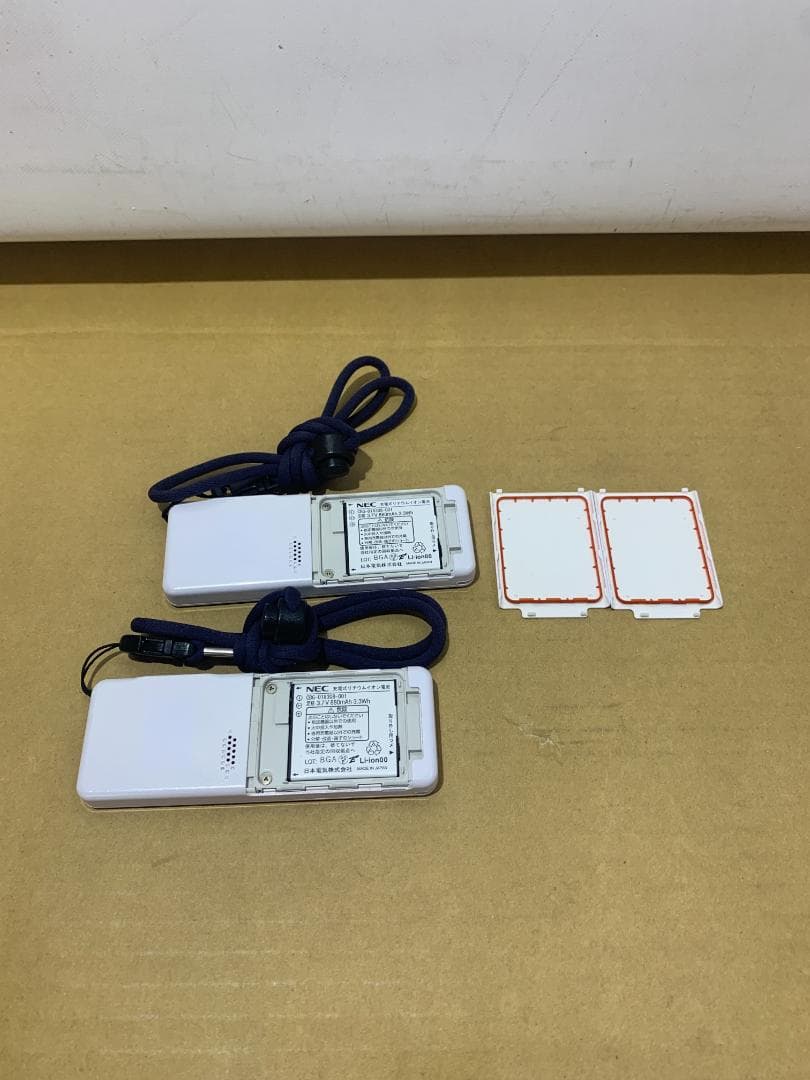 NEC電話機 PHS 2台セット Carrity PS8D-NW