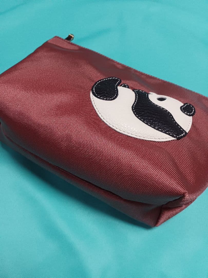 IBIZA　イビサ　バッグチャーム　マスコット パンダチャーム付きポーチ