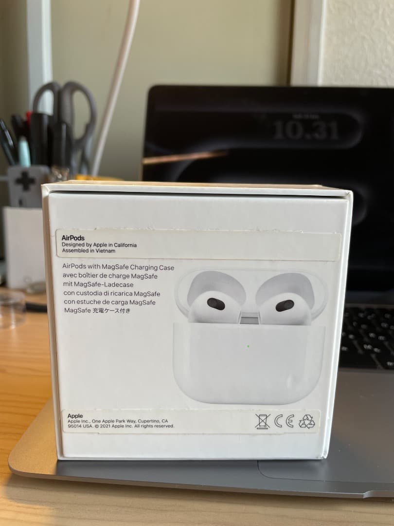 AirPods 第3世代 Lightning ケース 動作良好