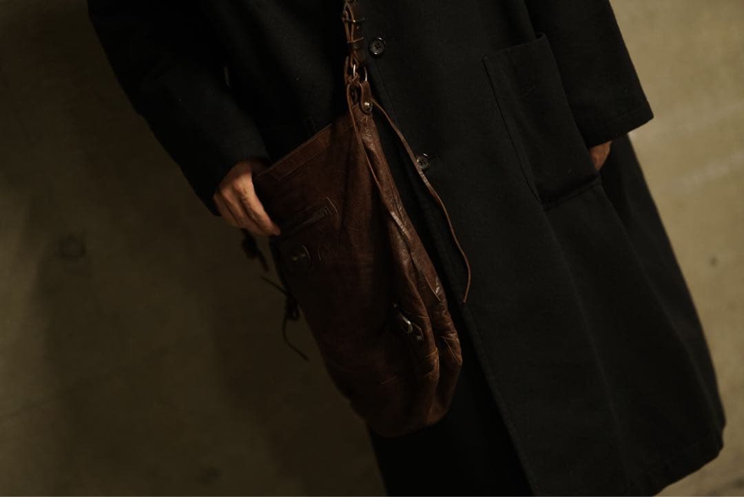 BALENCIAGA THE DAY レザー ショルダーバッグ city