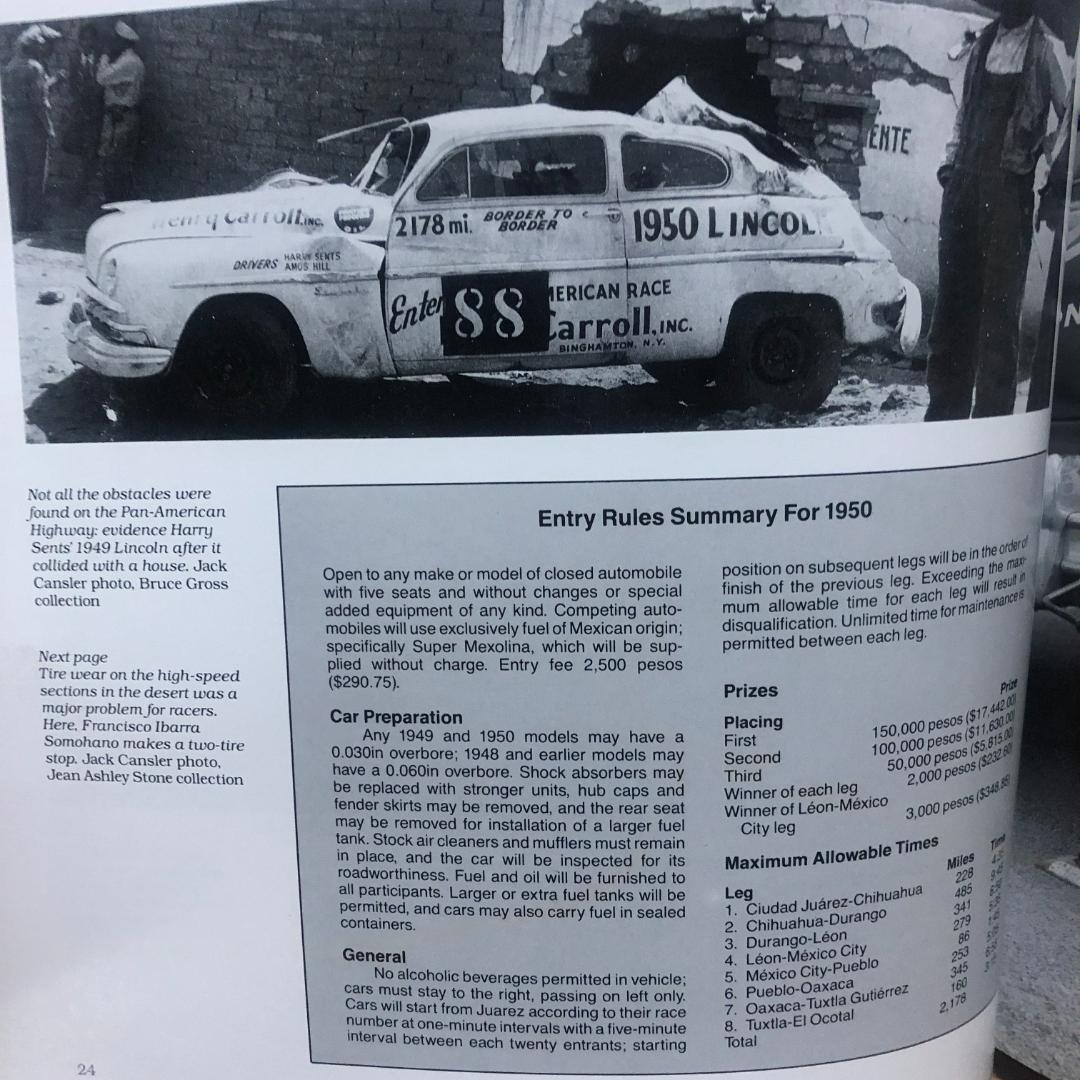 洋書 CARRERA PANAMERICANA