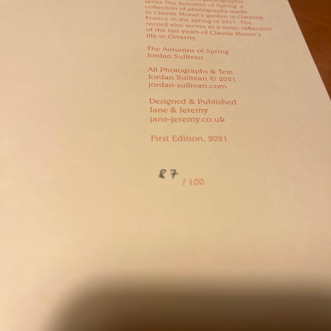 アート・デザイン・音楽 The Autumns of Spring - Jordan Sullivan