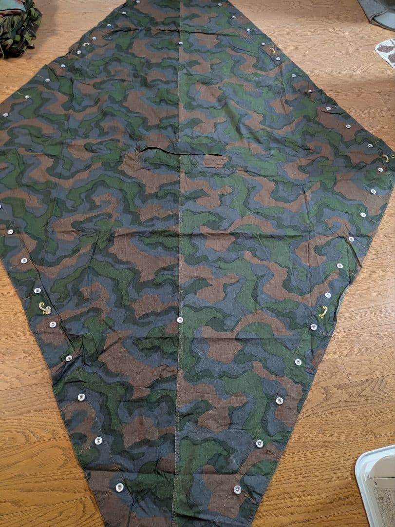 ノルウェー軍幕　カモ2 used美品