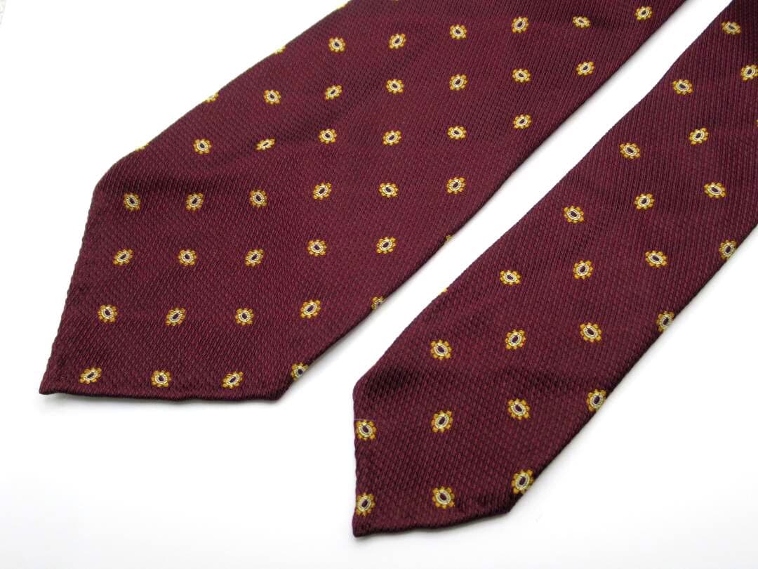 ATTOVANNUCCI アットヴァンヌッチ セッテピエゲ ネクタイ ボルドー