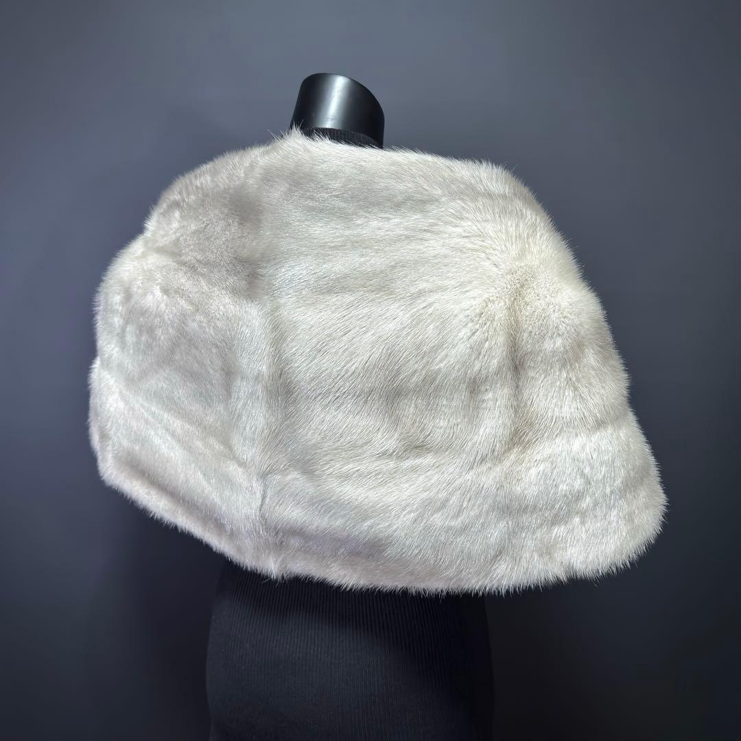 【最高級】SAGA MINK  サガミンク ファーショール サファイア