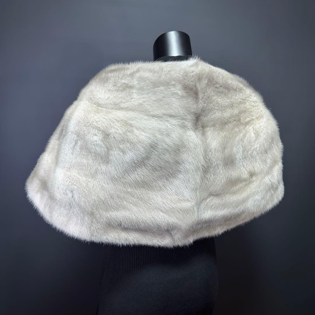 【最高級】SAGA MINK  サガミンク ファーショール サファイア