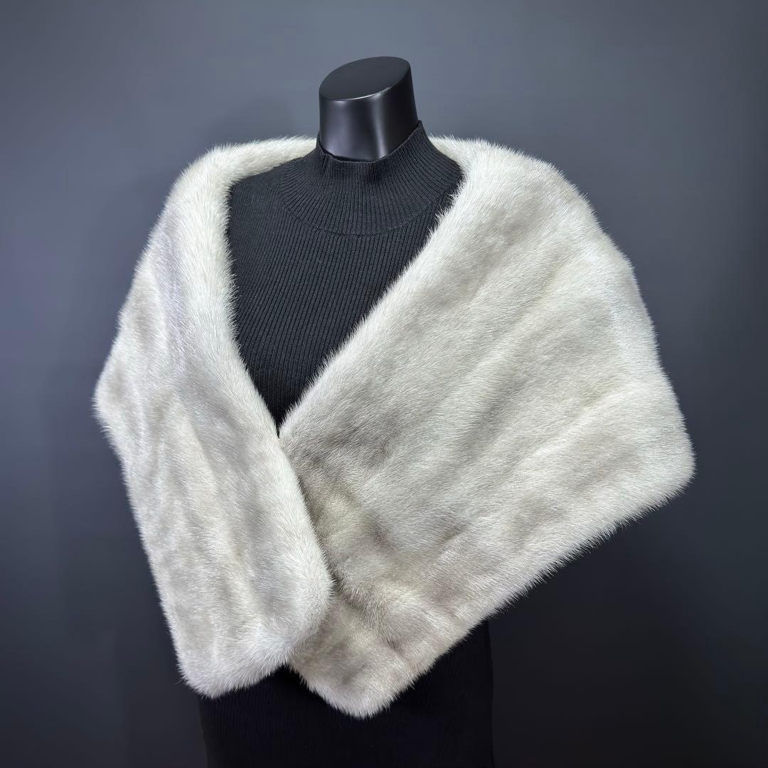 【最高級】SAGA MINK  サガミンク ファーショール サファイア