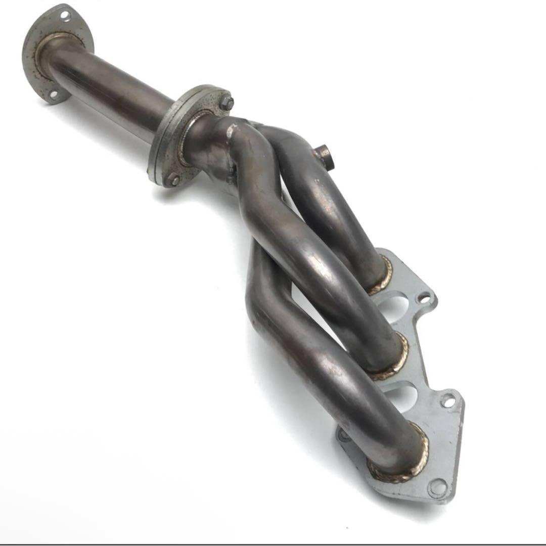 クラウン エキマニ ステンレス製触媒ストレート付きガスケット付き