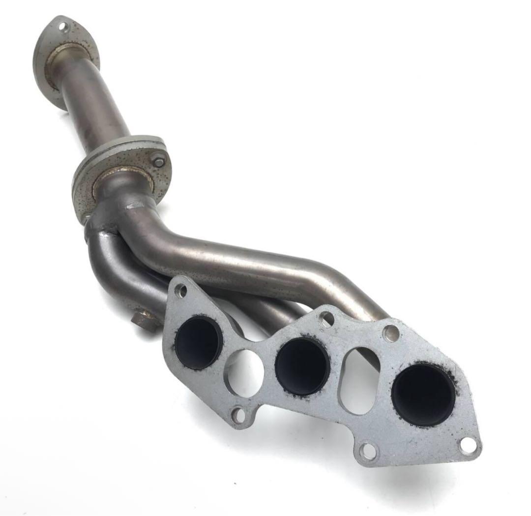 クラウン エキマニ ステンレス製触媒ストレート付きガスケット付き