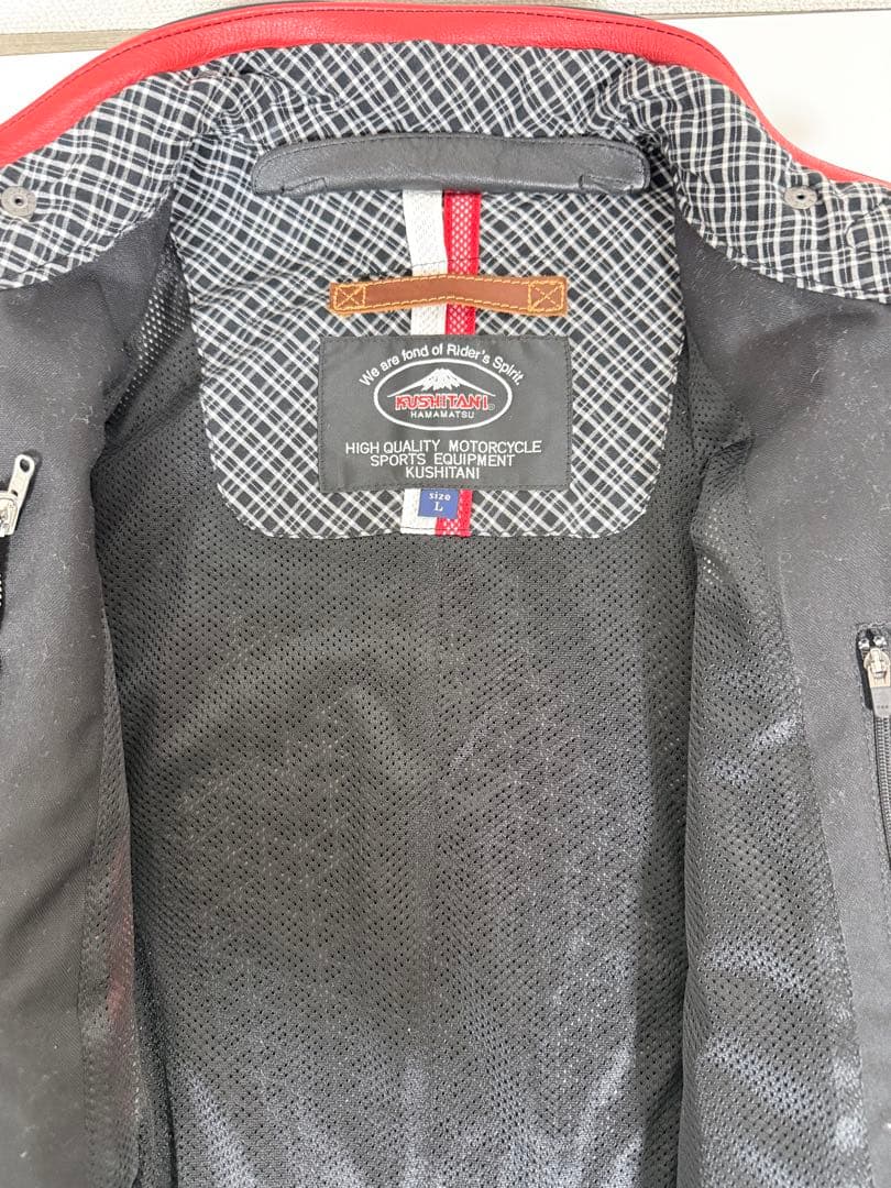 クシタニ K-0684 ターマックモトジャケット2 レザージャケット